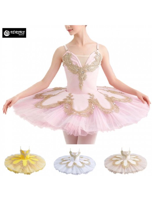 Vestito Tutù Saggio Danza Bambina Donna Ballet Tutu Dress Romantico DANC282